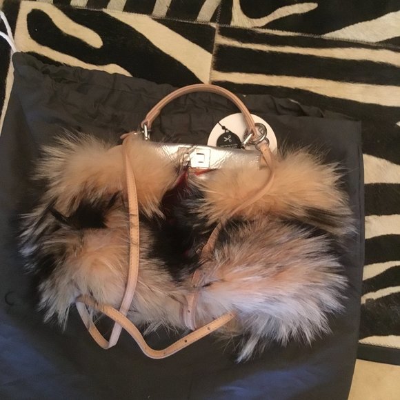 Fendi Fur Peekaboo Bag New $7750 - Picture 3 of 6
